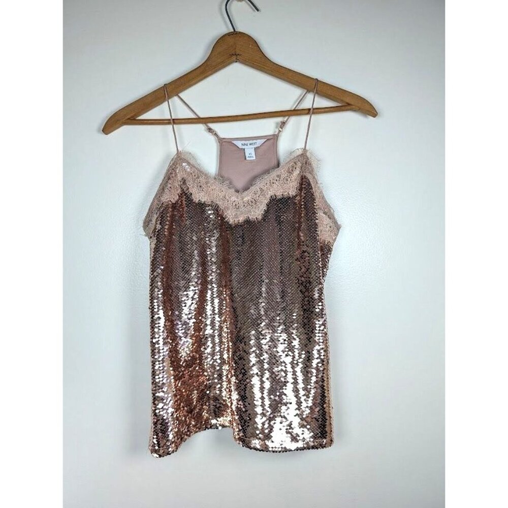 Babydoll Cami Tank Top Size XS Romantic Festival Fairy Lace Coquette Boho Y2K